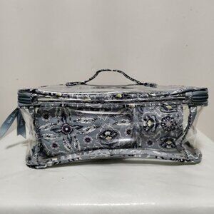 Vera Bradley Paisley 3 Piece Cosmetic Organizer Set Purple